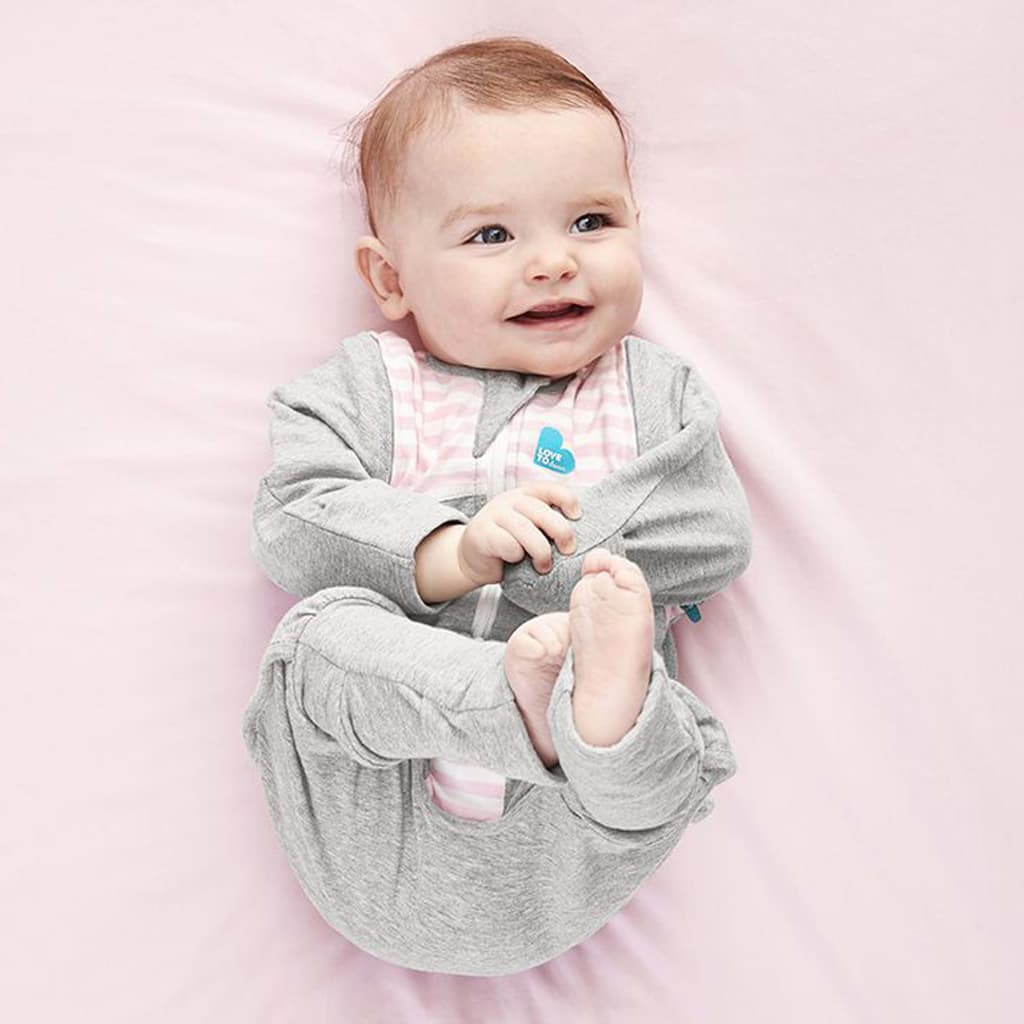 

Love to Dream Babydoek Swaddle Up Transition Suit fase 2 L roze