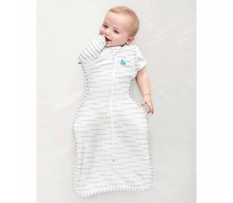 Love to Dream Baby Pucksack Swaddle Up Transition Bag Original Stufe 2 L Weiß