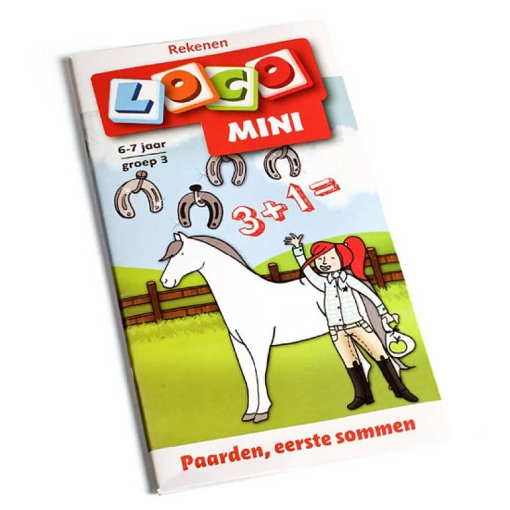 Loco Mini Paarden, eerste sommen. 6 - 7 jaar