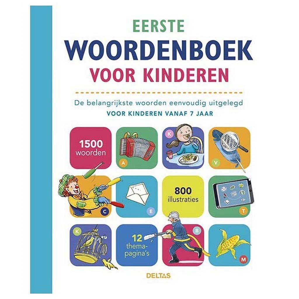 Afbeelding Deltas educatief boek Eerste woordenboek voor kinderen 23 cm door Vidaxl.nl