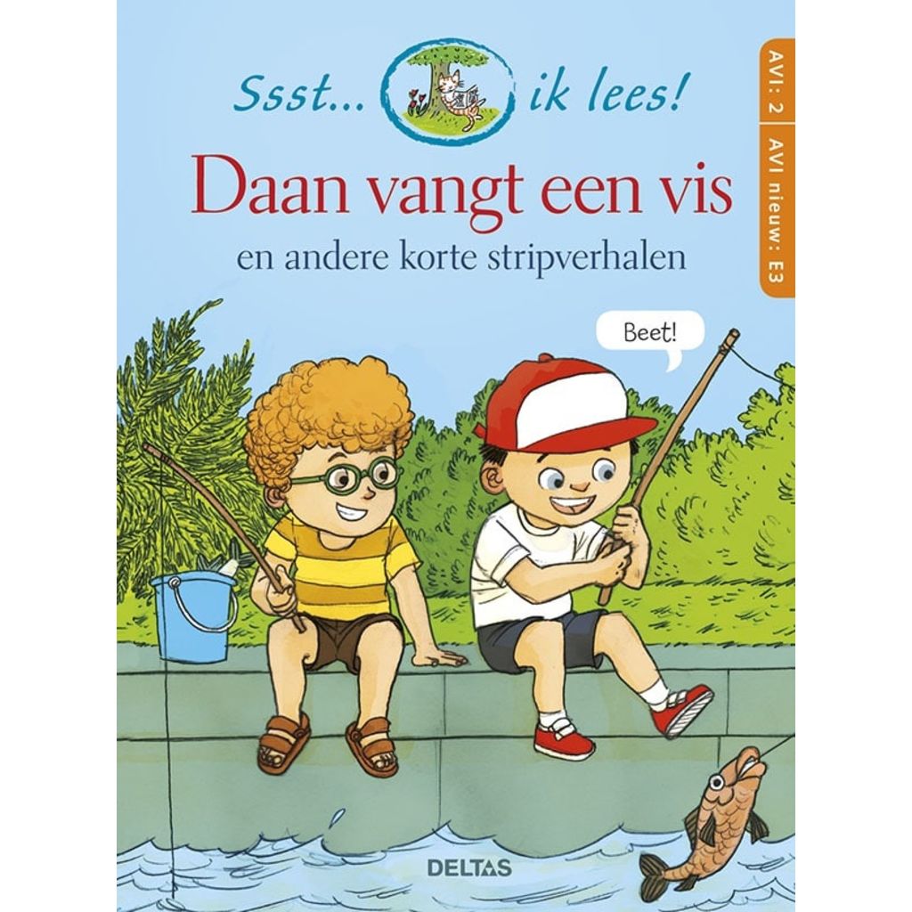 Deltas stripboek Daan vangt een vis Avi: 2/E3 21 cm
