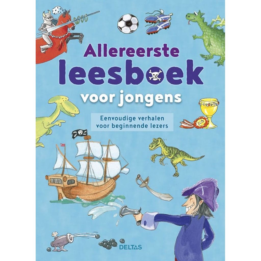 Afbeelding Deltas Allereerste leesboek voor jongens door Vidaxl.nl