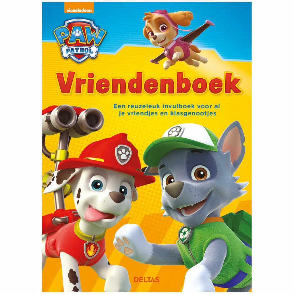 Afbeelding Deltas Paw Patrol vriendenboek door Vidaxl.nl