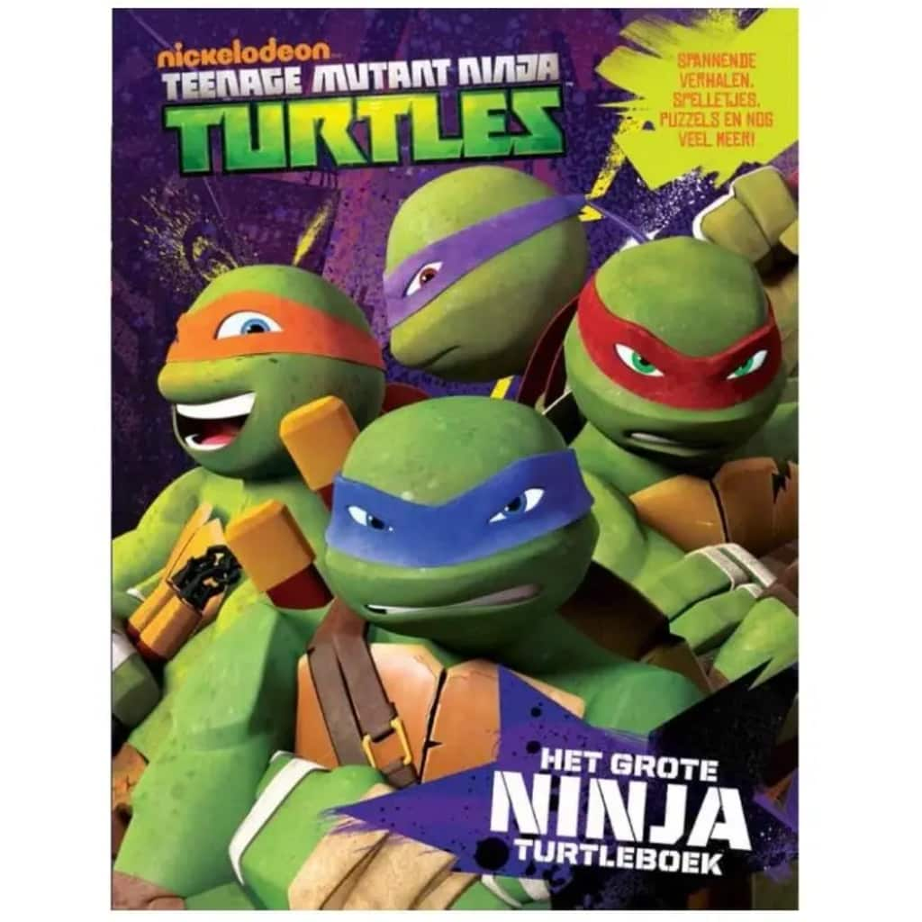 Memphis Belle het grote Ninja Turtleboek