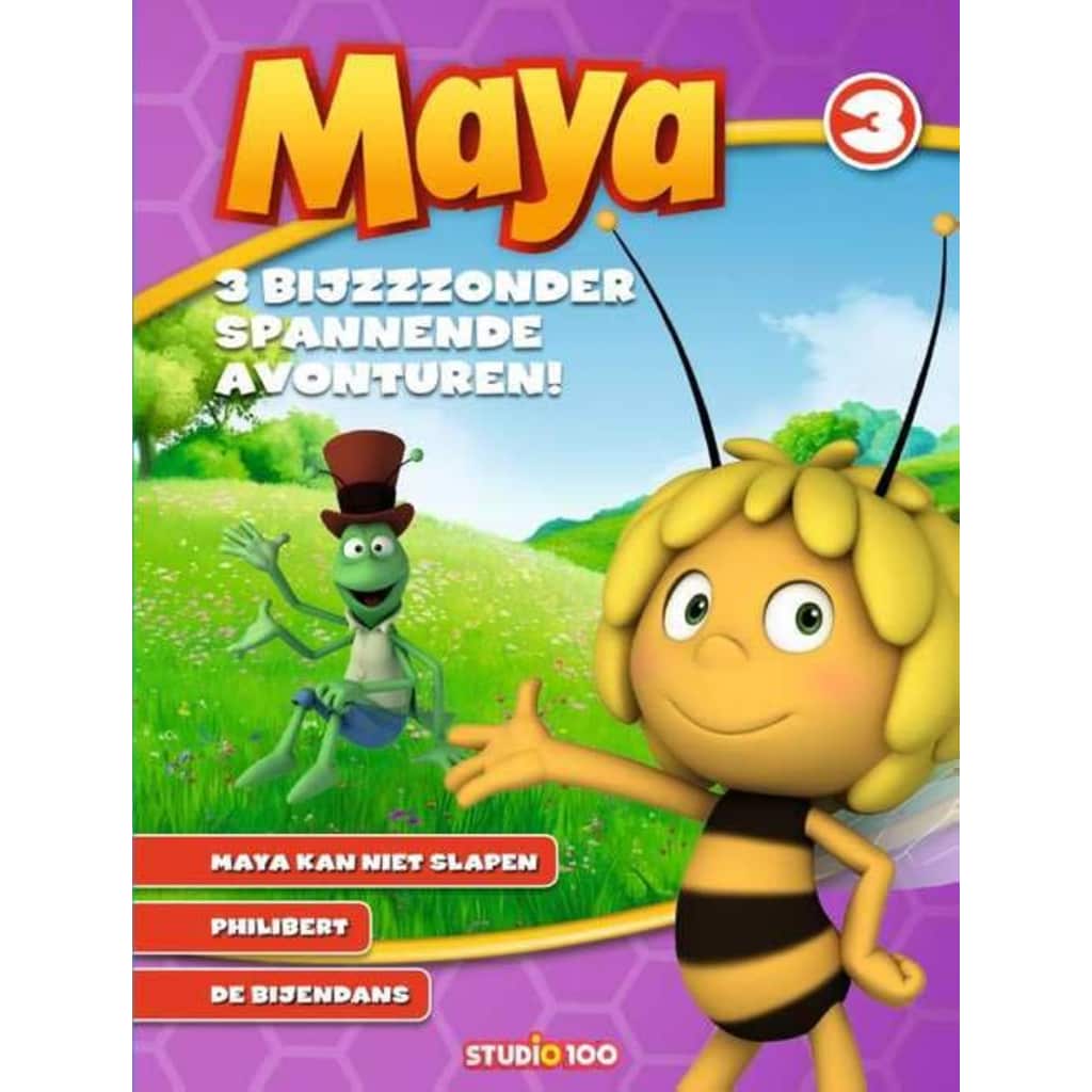 Studio 100 voorleesboek Maya de Bij: drie bijzondere avonturen deel 3