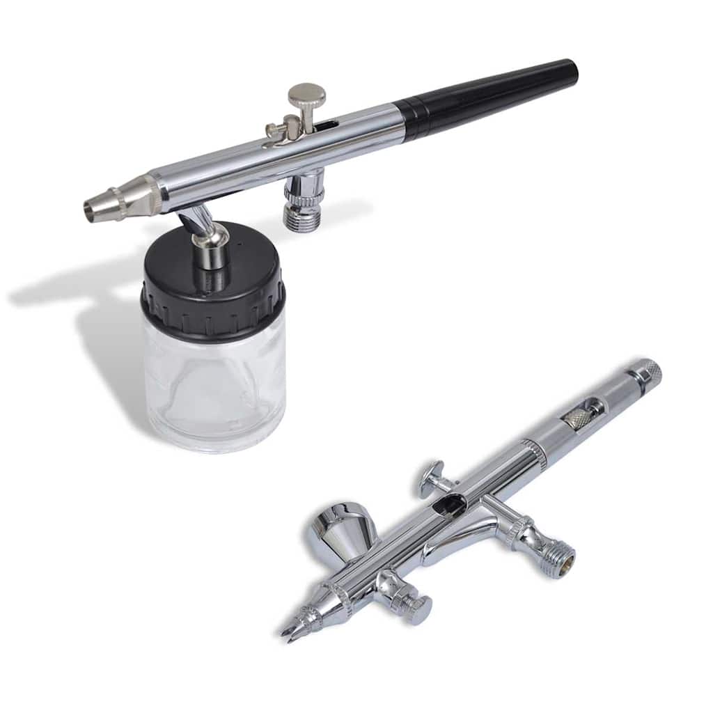 Airbrush set met 2 pistolen online kopen vidaXL.nl