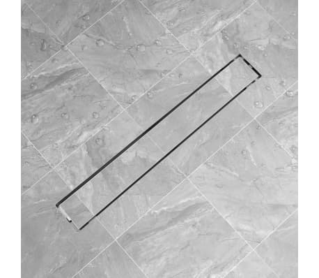 DRAIN DE DOUCHE LINÉAIRE 93 CM ACIER INOXYDABLE ÉVACUATION 02_0003060