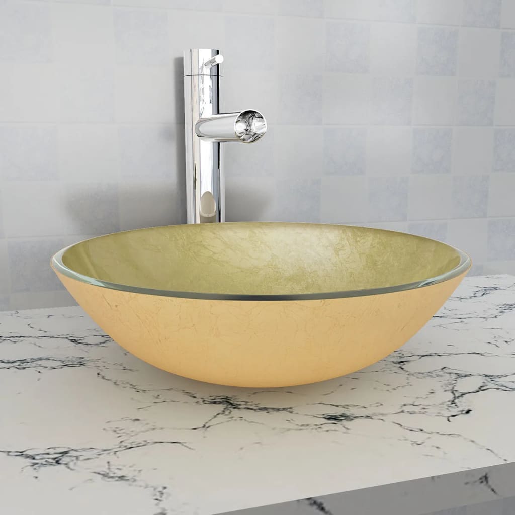 Petite Salle De Bain Sympa ~ vidaxl lavabo vasque poser pour salle de bain verre tremp 42 cm Petite Salle De Bain Sympa ~ vidaxl lavabo vasque poser pour salle de bain verre tremp 42 cm