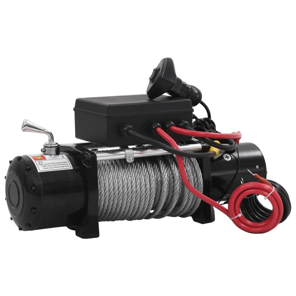 Electric winch 13 000 12V | vidaXL.com.au