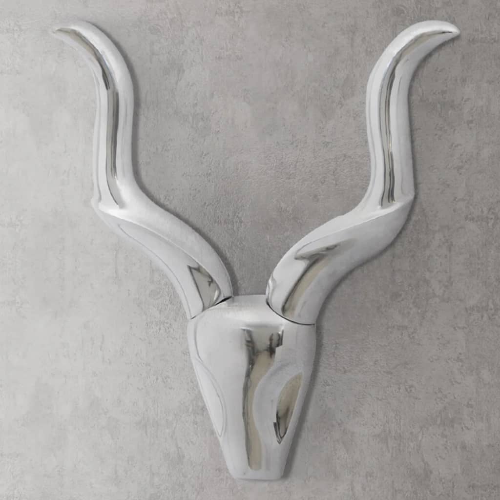 vidaXL WallMount Gazelle Head Animal Sculpture Wall Art Home Decor