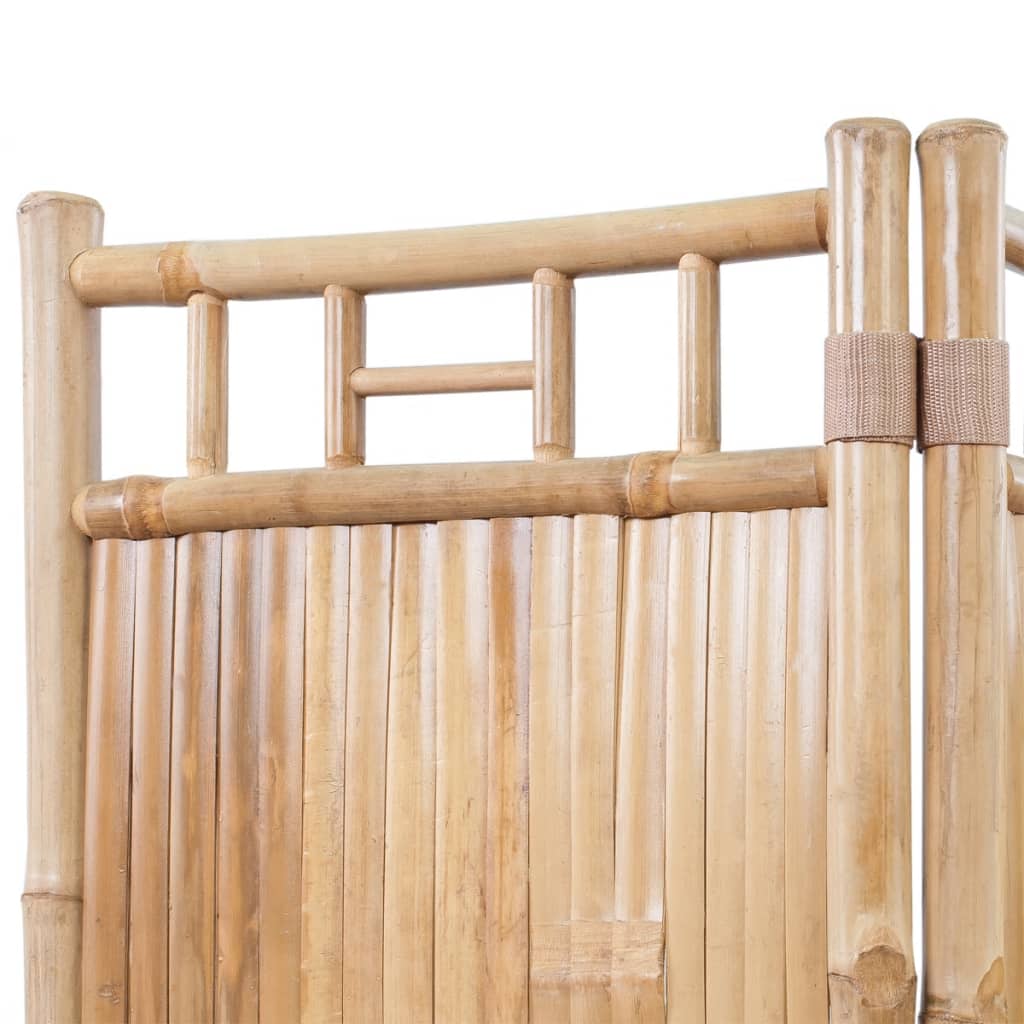 3Panel Bamboo Room Divider vidaXL.co.uk