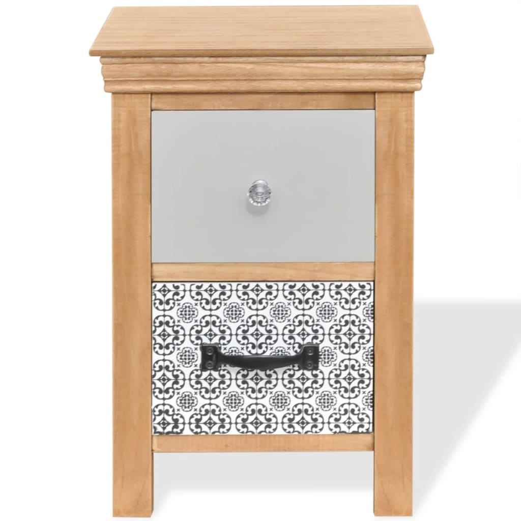 solid wood drawer unit