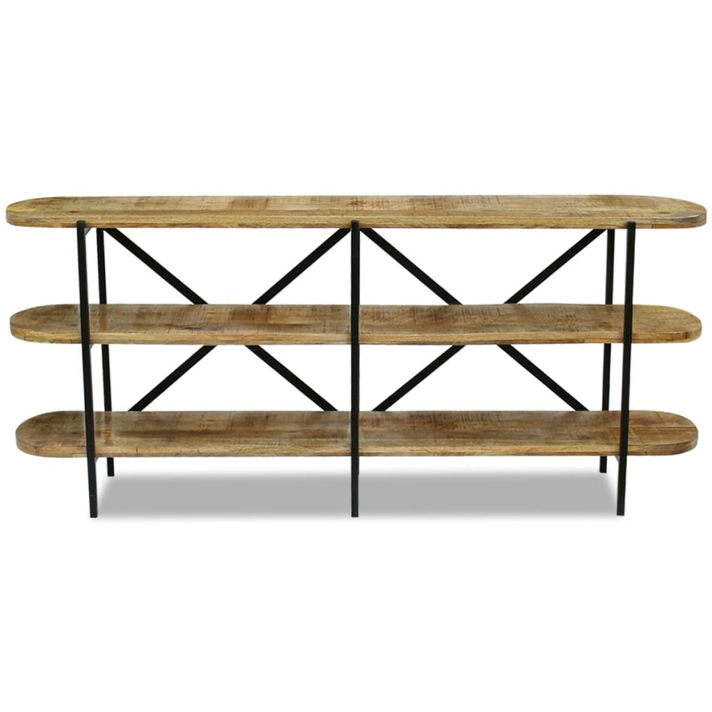 vidaXL Aparador de madera de mango 180x30x76 cm tienda Aparador Madera Mango ~ vidaXL Aparador de madera de mango 180x30x76 cm tienda