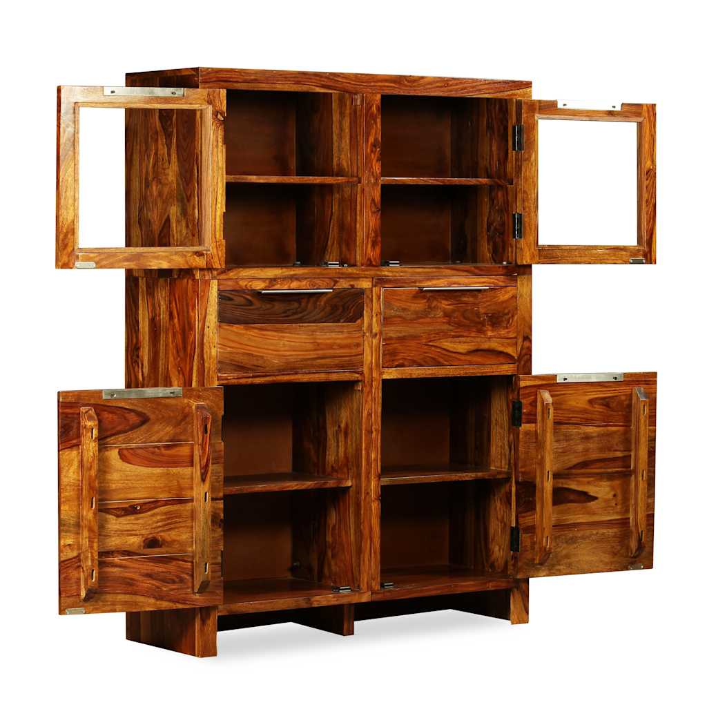 vidaXL Aparador de madera maciza de sheesham 100x35x140 cm vidaXL es Lider Artesanato Pedreira ~ vidaXL Aparador de madera maciza de sheesham 100x35x140 cm vidaXL es