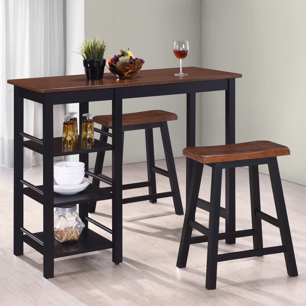 Vidaxl Bar Set 3 Piece Mdf Kitchen Dining Furniture Table Stools Vidaxl Bar Set 3 Piece Mdf Kitchen Dining