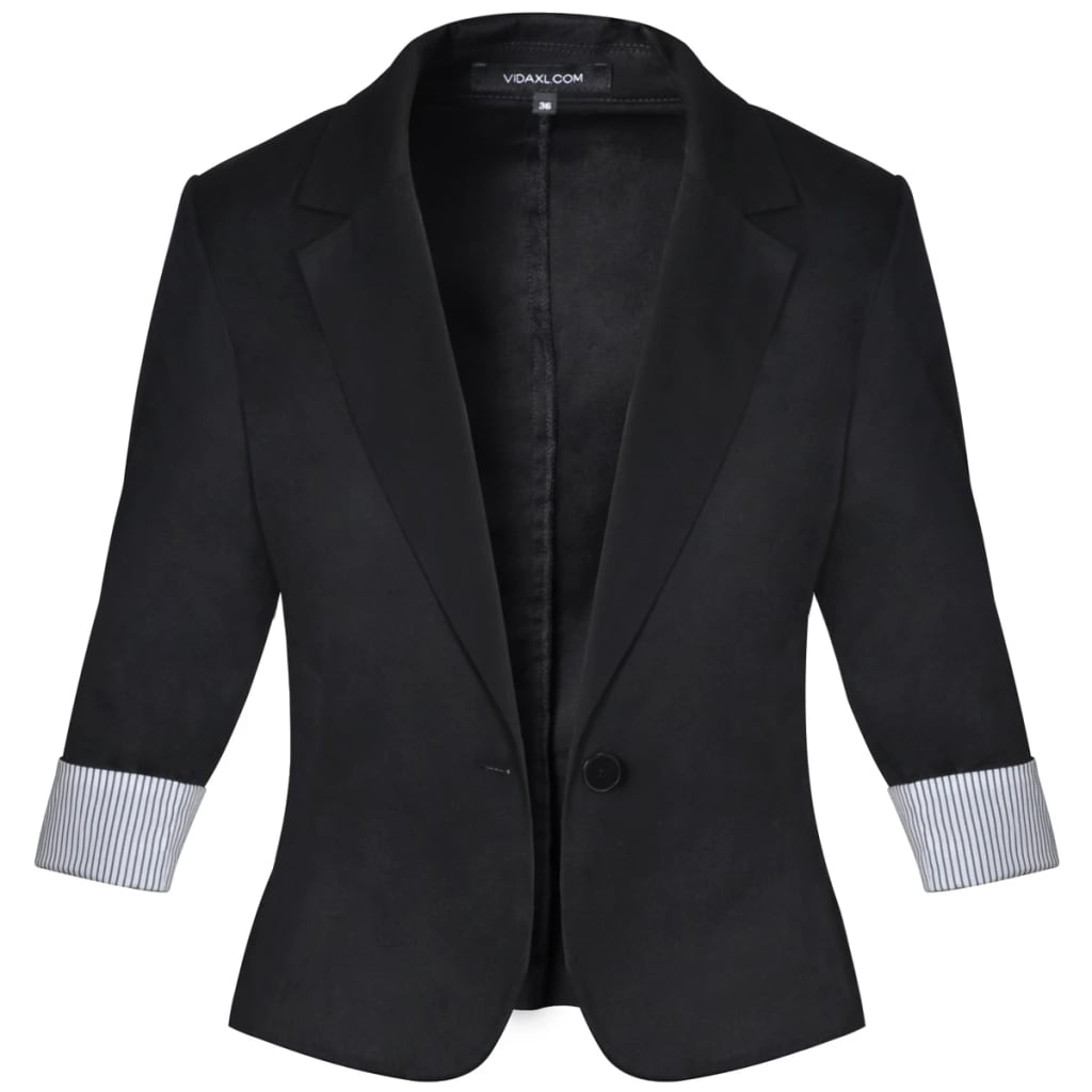 Mantelpak met blazer  en rok  maat 40 zwart online kopen 