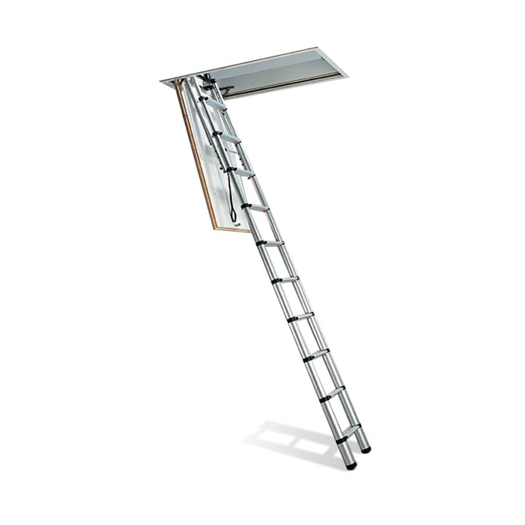 Wide Tread Telesteps Black Line Loft Ladder 25 3m Telescopic Loft Ladder 7394483609274 Ebay 4607