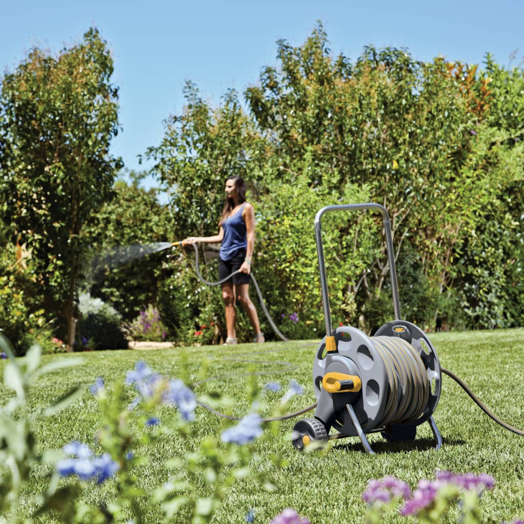 Hozelock slanghaspel slang 20 m voor tuinirrigatie tuinslanghaspel tuinslang