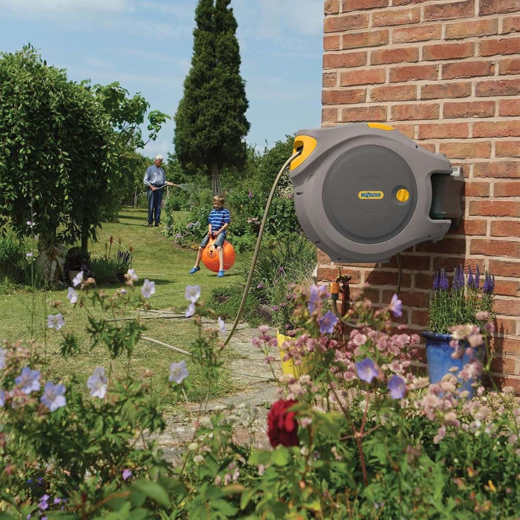 Hozelock Automatische Slanghaspel voor Tuinirrigatie Slang 40 m Tuinslang Haspel