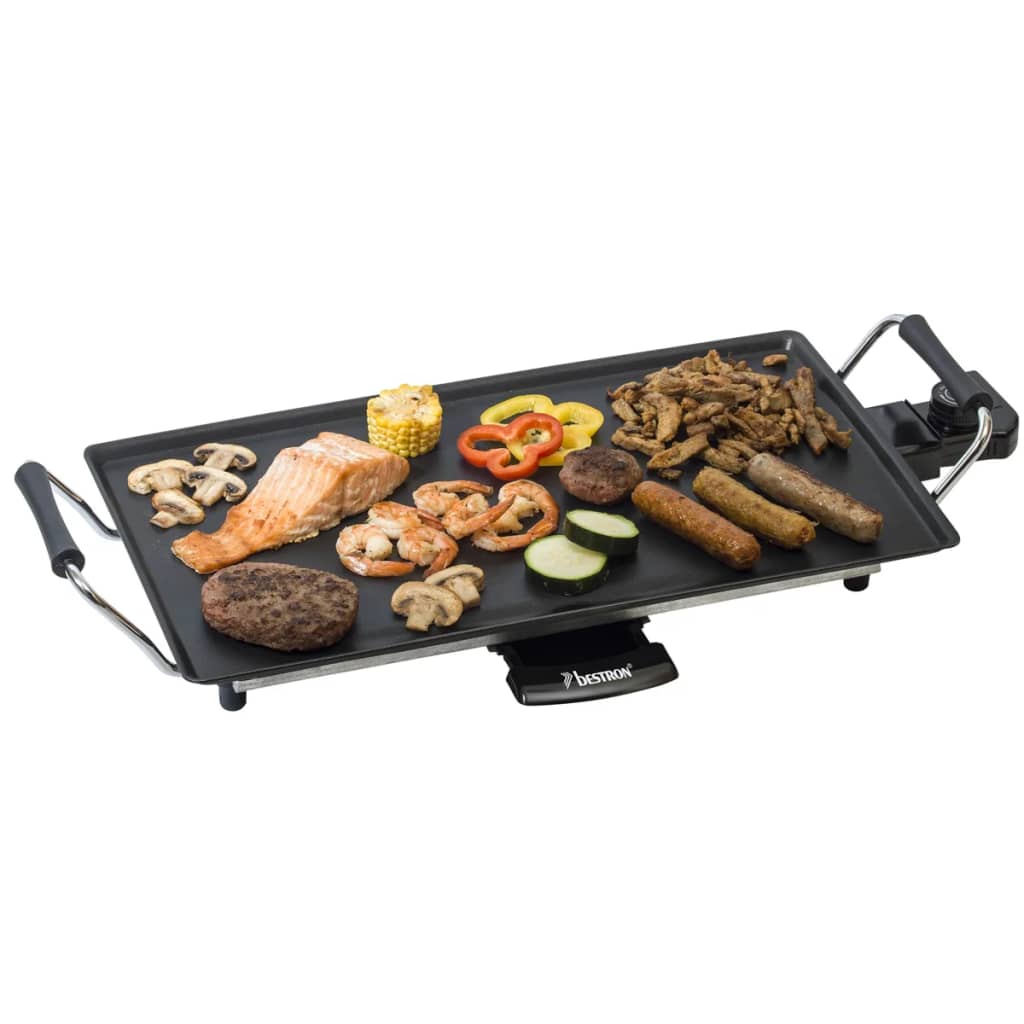 Bestron ABP602 Plancha Grillplatte 2000W Elektrogrill Griddleplatte