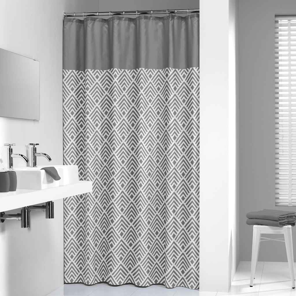 Système De Suspension De Rideau De Douche Sealskin - 12 Bras En Acier Inoxydable - Économiseur D'Espace - Pour Rideaux 180cm