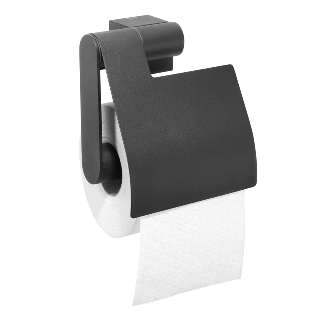 Tiger Toilet Roll Holder Nomad Black 249130746 vidaXL.co.uk