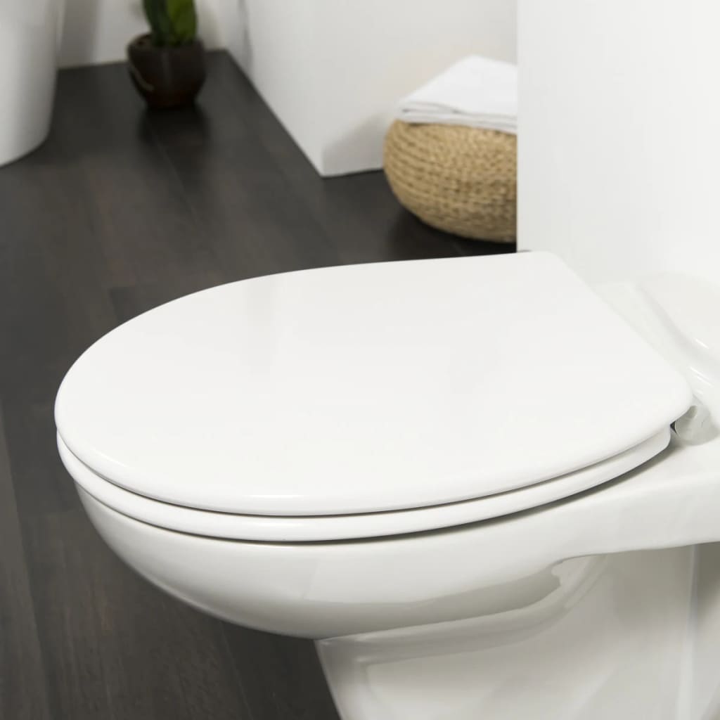 Tiger Toilet Seat Boston Duroplast White 252960346 vidaXL.co.uk