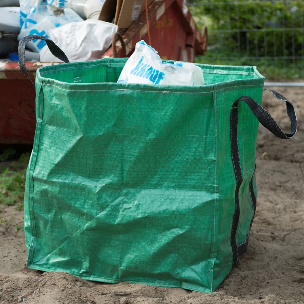 Nature Garden Waste Bag Square Green 325 L 6072401 vidaXL.co.uk
