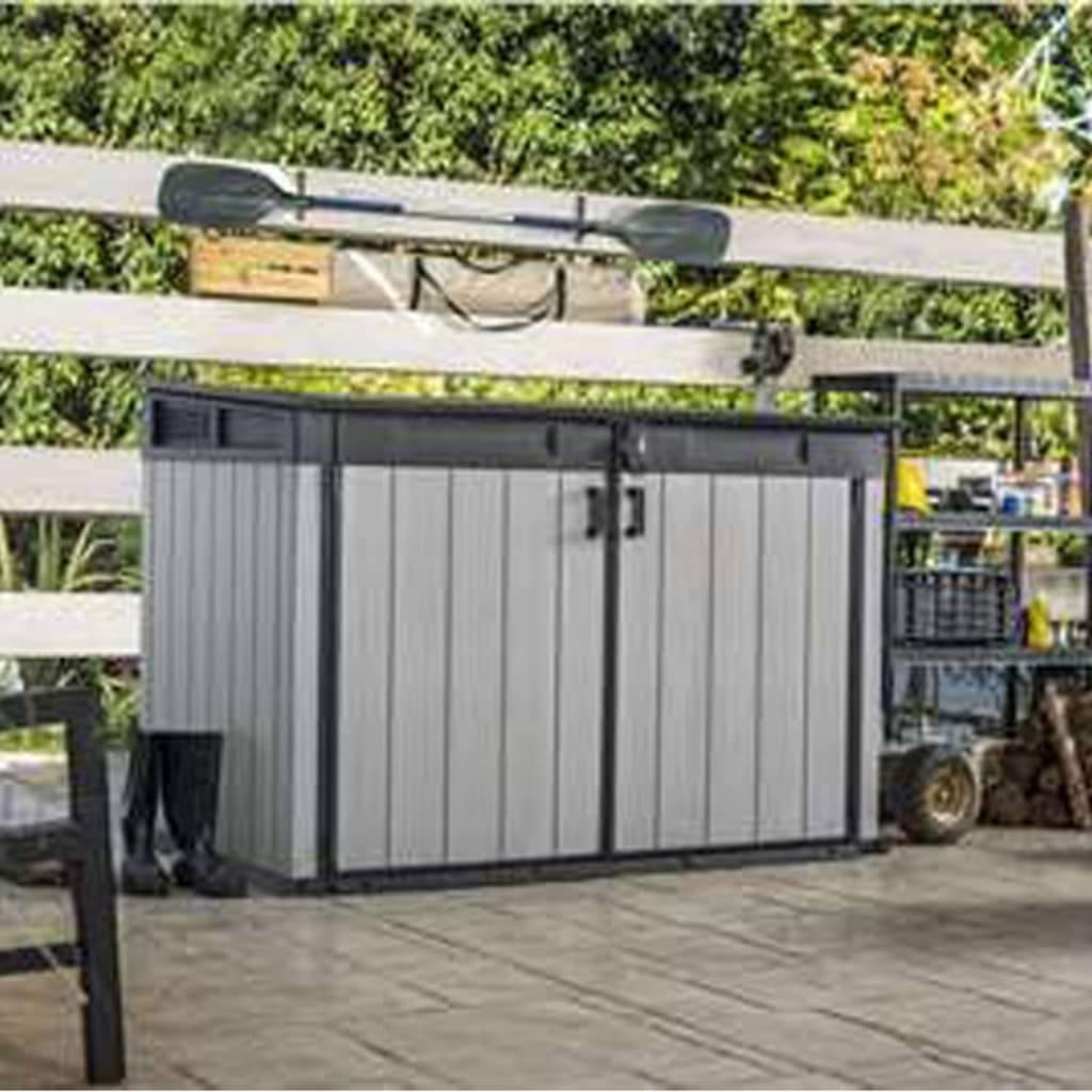 Keter Storage Shed Grande Store Grey 233150 | vidaXL.co.uk