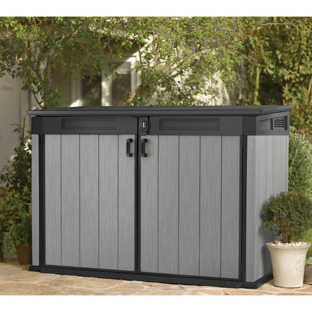Keter Storage Shed Grande Store Grey 233150 vidaXL.co.uk