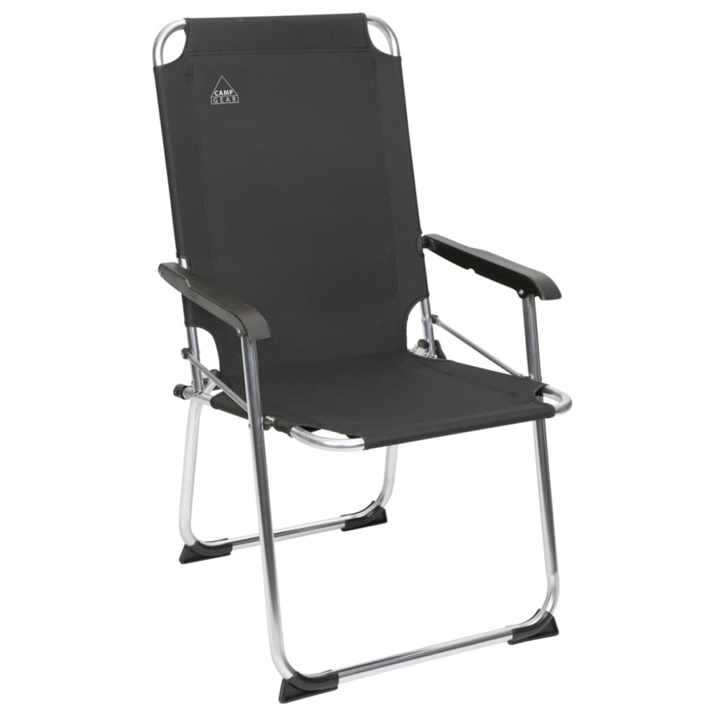 Camp Gear Campingstuhl Klappstuhl Gartenstuhl Comfort Aluminium Anthrazit/ Blau Blau Anthrazit/ 97020e Camp Gear Campingstuhl Klappstuhl Gartenstuhl Comfort Aluminium Anthrazit/ Blau Blau Anthrazit/ 97020e