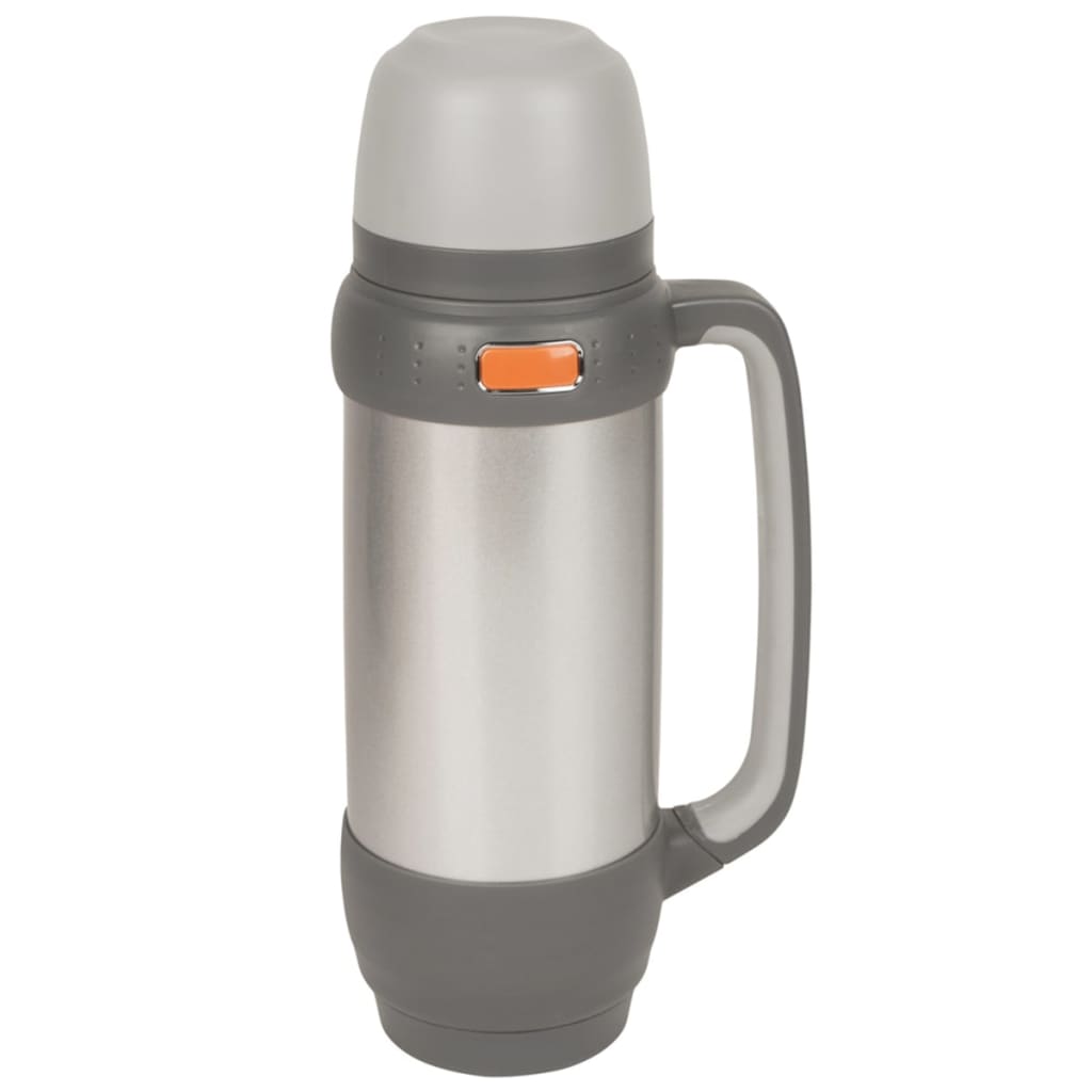 Camp Gear Insulated Thermos 1 L Stainless Steel 7302524 vidaXL.co.uk