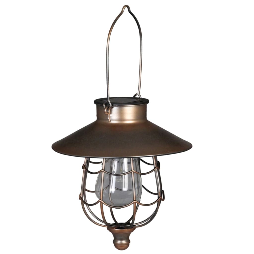 Luxform LED SolarHängeleuchte Tirana Bronze 40104 zum