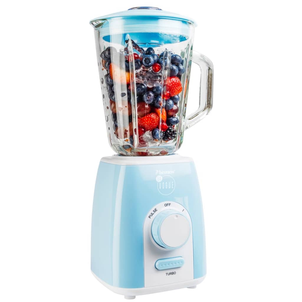 BESTRON STANDMIXER Universalmixer Blender Smoothie Mixer 1,5 L 1000 W