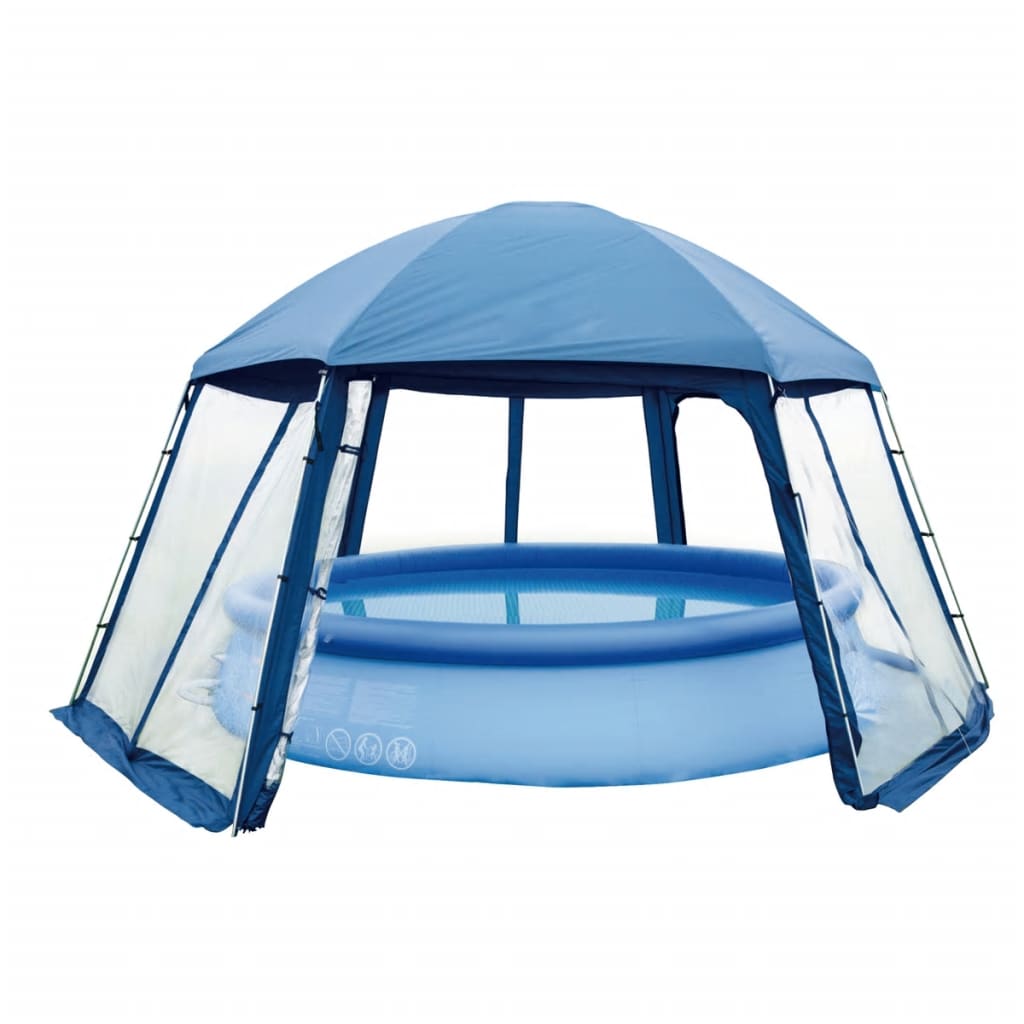 Acheter Gre Tente de piscine 400 cm Bleu PH54 pas cher | vidaXL.fr