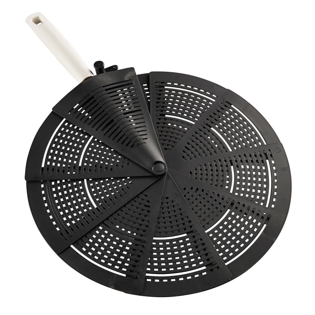 Leifheit Foldable Splash Guard Plastic Black 03110 vidaXL.co.uk