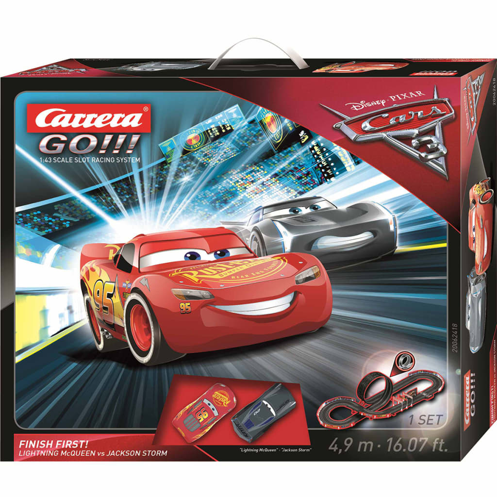 Carrera GO Jeu de Voiture et Piste Cars 3 3 3 Finish First 1 43 Jouet Enfant 7e280c Carrera GO Jeu de Voiture et Piste Cars 3 3 3 Finish First 1 43 Jouet Enfant 7e280c
