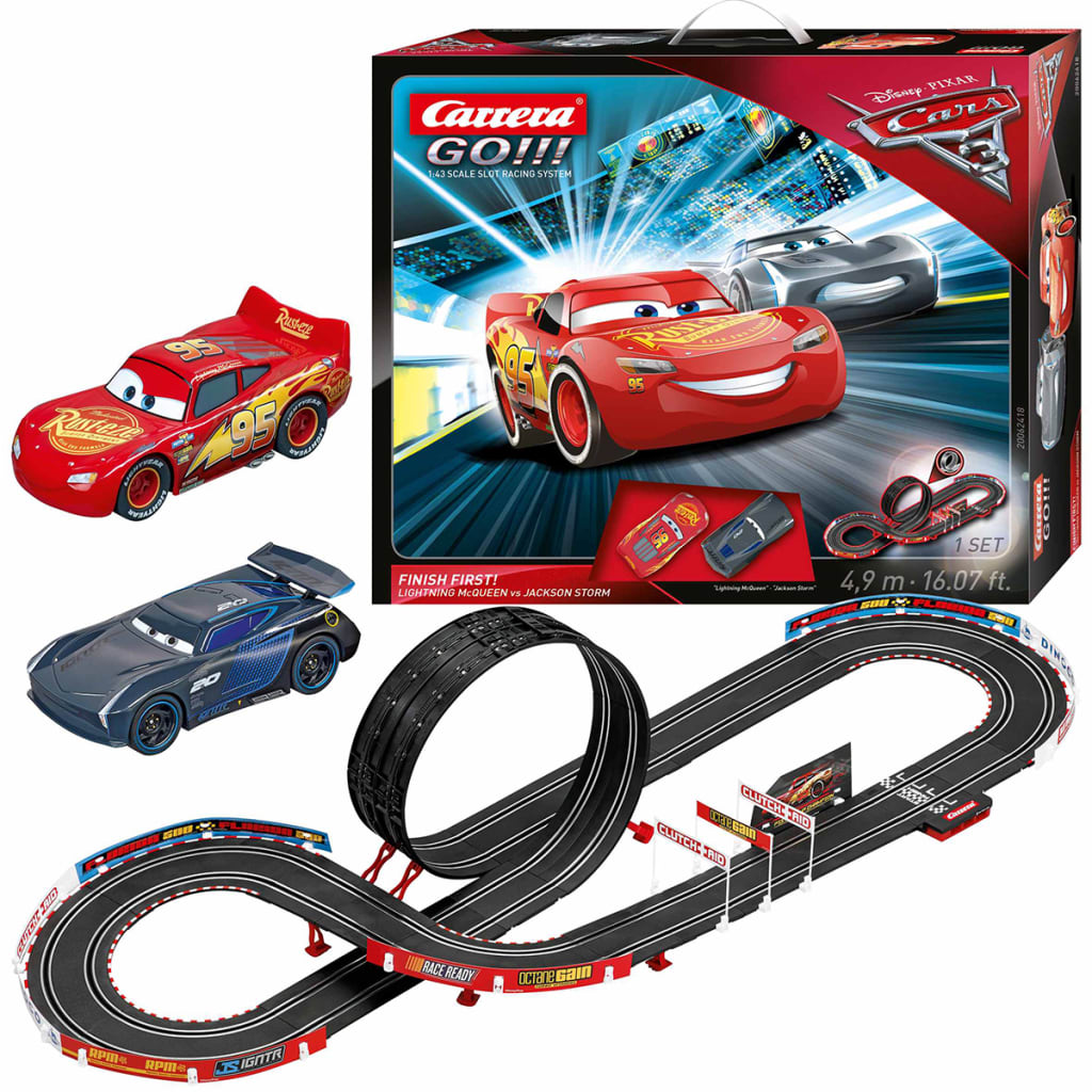 Carrera GO Jeu de Voiture et Piste Cars 3 3 3 Finish First 1 43 Jouet Enfant 7e280c Carrera GO Jeu de Voiture et Piste Cars 3 3 3 Finish First 1 43 Jouet Enfant 7e280c