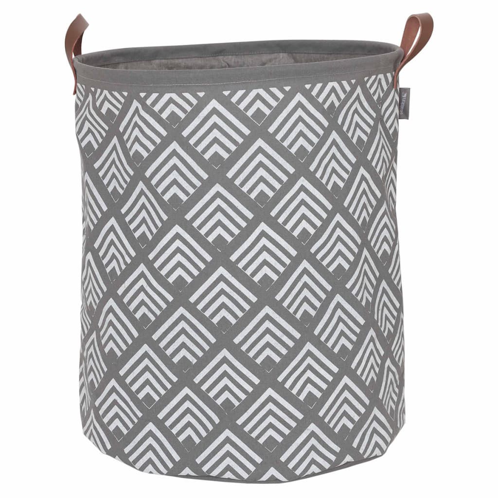 Sealskin Laundry Basket Angoli Grey 60 L 362292012 | vidaXL.co.uk