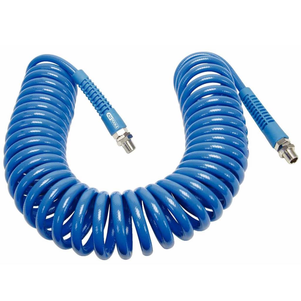 KS TOOLS SPIRAL Air Pneumatic Hose For Compressor Garage Multi