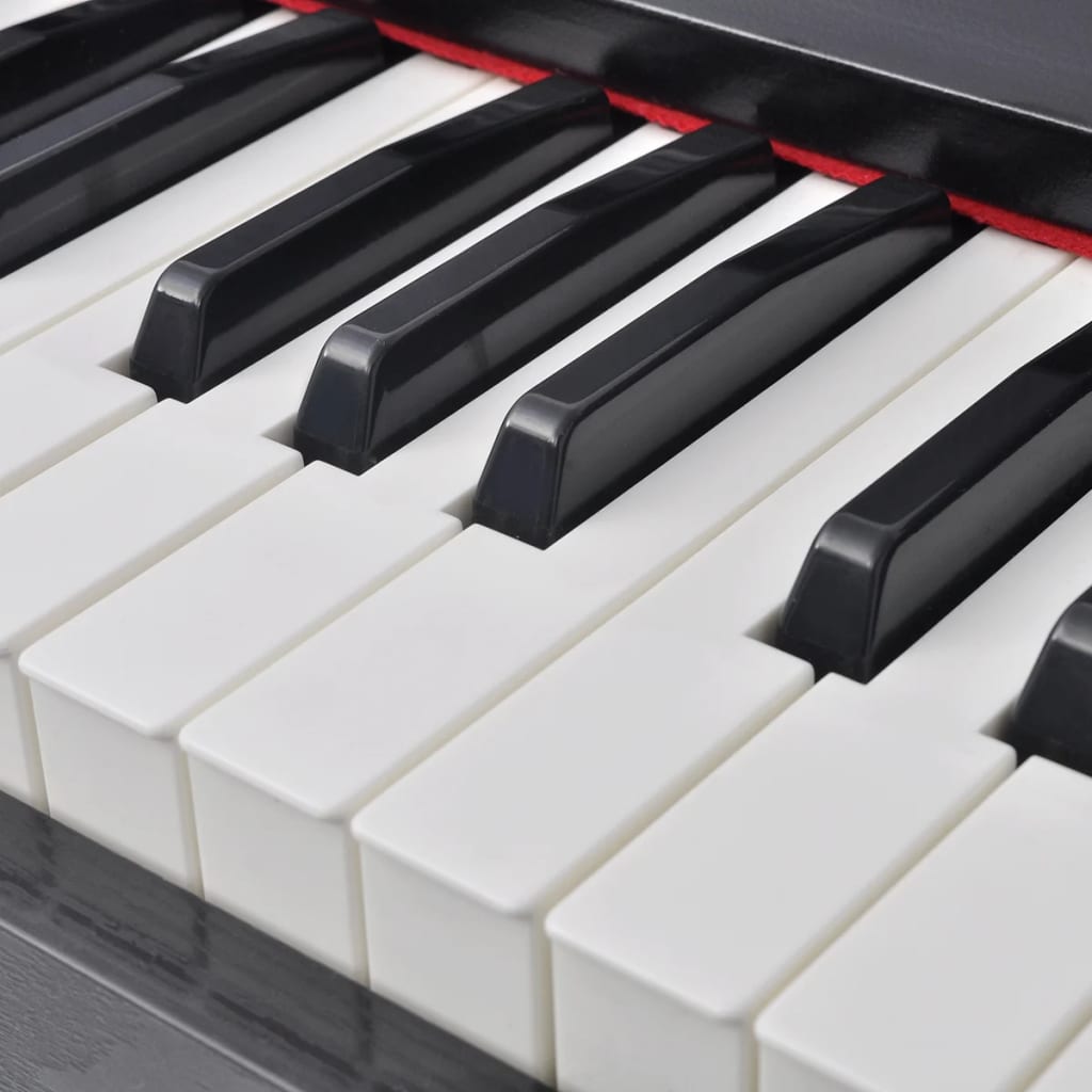 vidaXL 88-key Digital Piano with Pedals Black Melamine Board | vidaXL.com